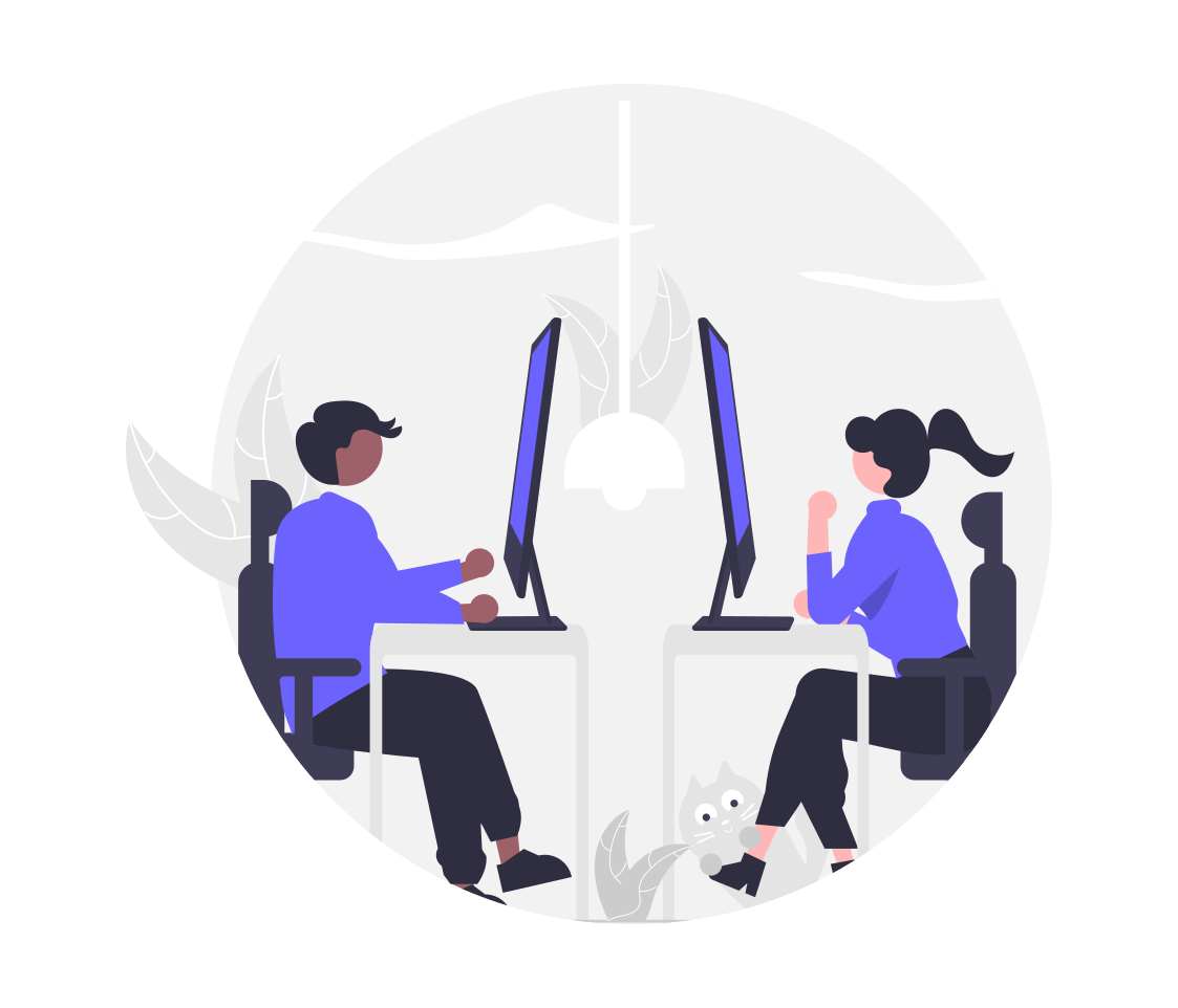 Team Collaboration Illustration